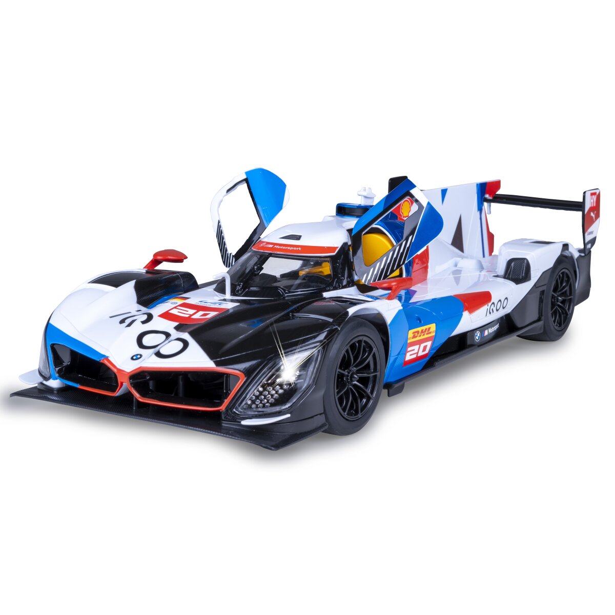 BMW M Hybrid V8 LMDH 1:14 weiß 2,4GHz Tür manuell