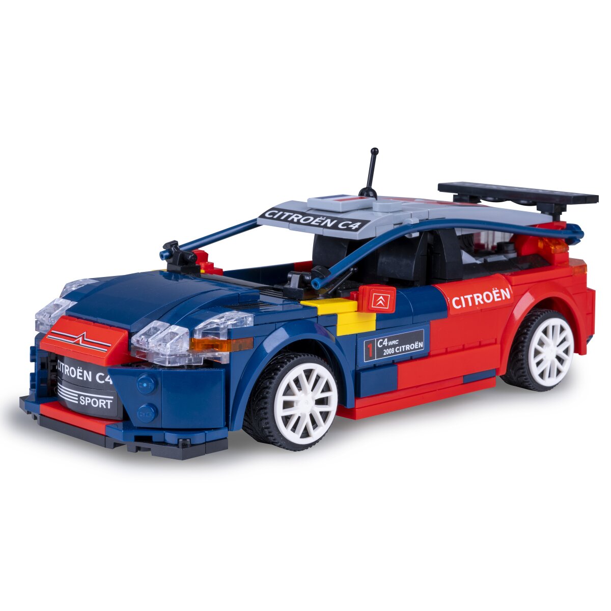 CaDA Set C51078W 2008 Citroën C4 WRC 1:20 2,4GHz Bricks
