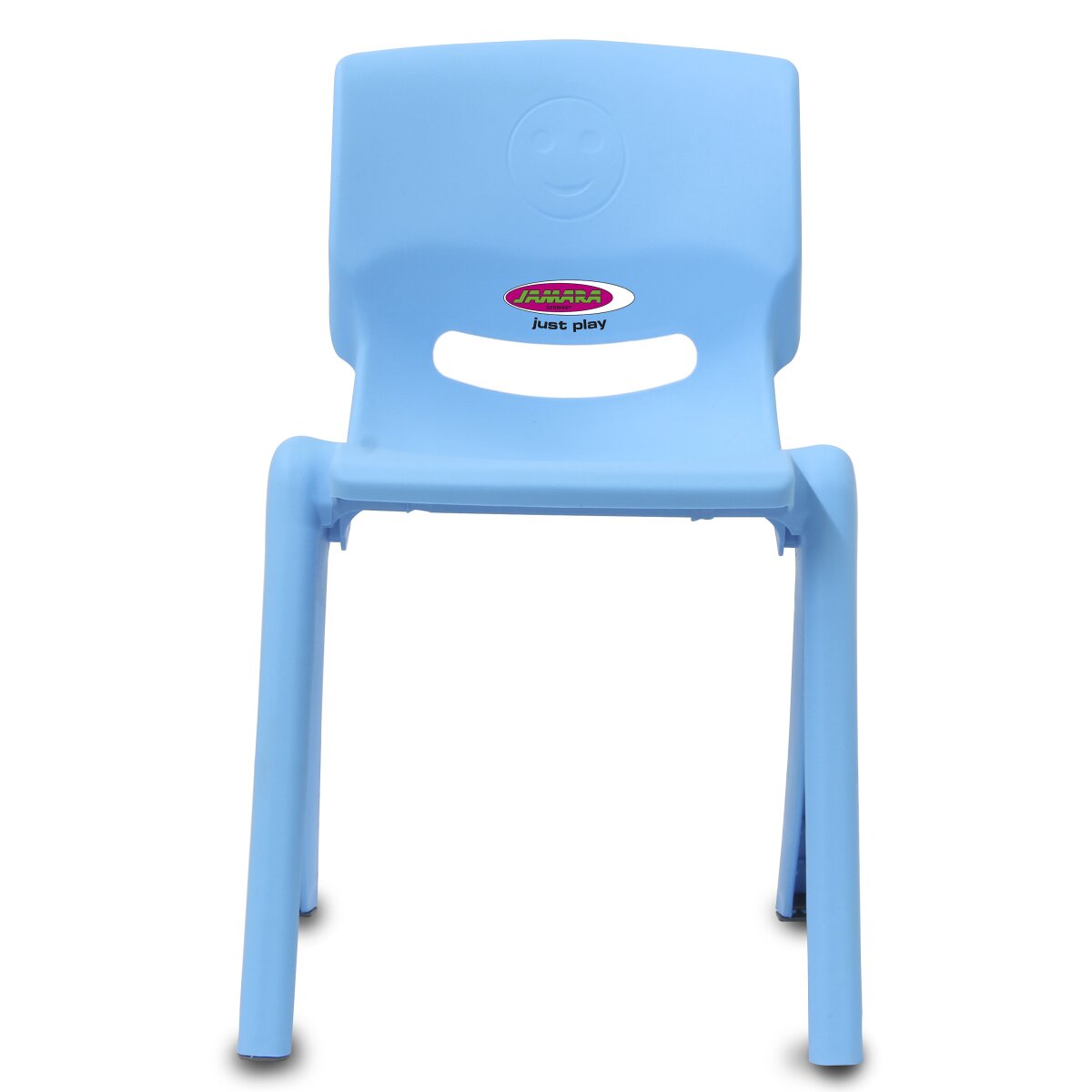 Kinderstuhl Smiley bis 100 KG blau