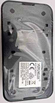 FASKO Kombi Steckdose Schalter,Anthrazit - 250V~, Aufputz, Schraubanschluss