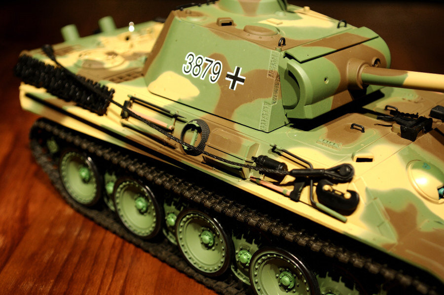 RC Panzer "Panther G - Metallgetriebe & Metallketten