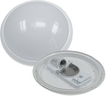 Deckenleuchte "LAGOA", IP44 - für 1x E27 mit HF-Bewegungsmelder