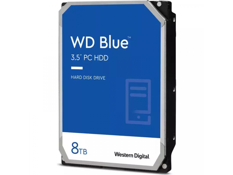 WD Blue 8TB SATA 6Gb/s HDD Desktop 3.5 - WD80EAAZ