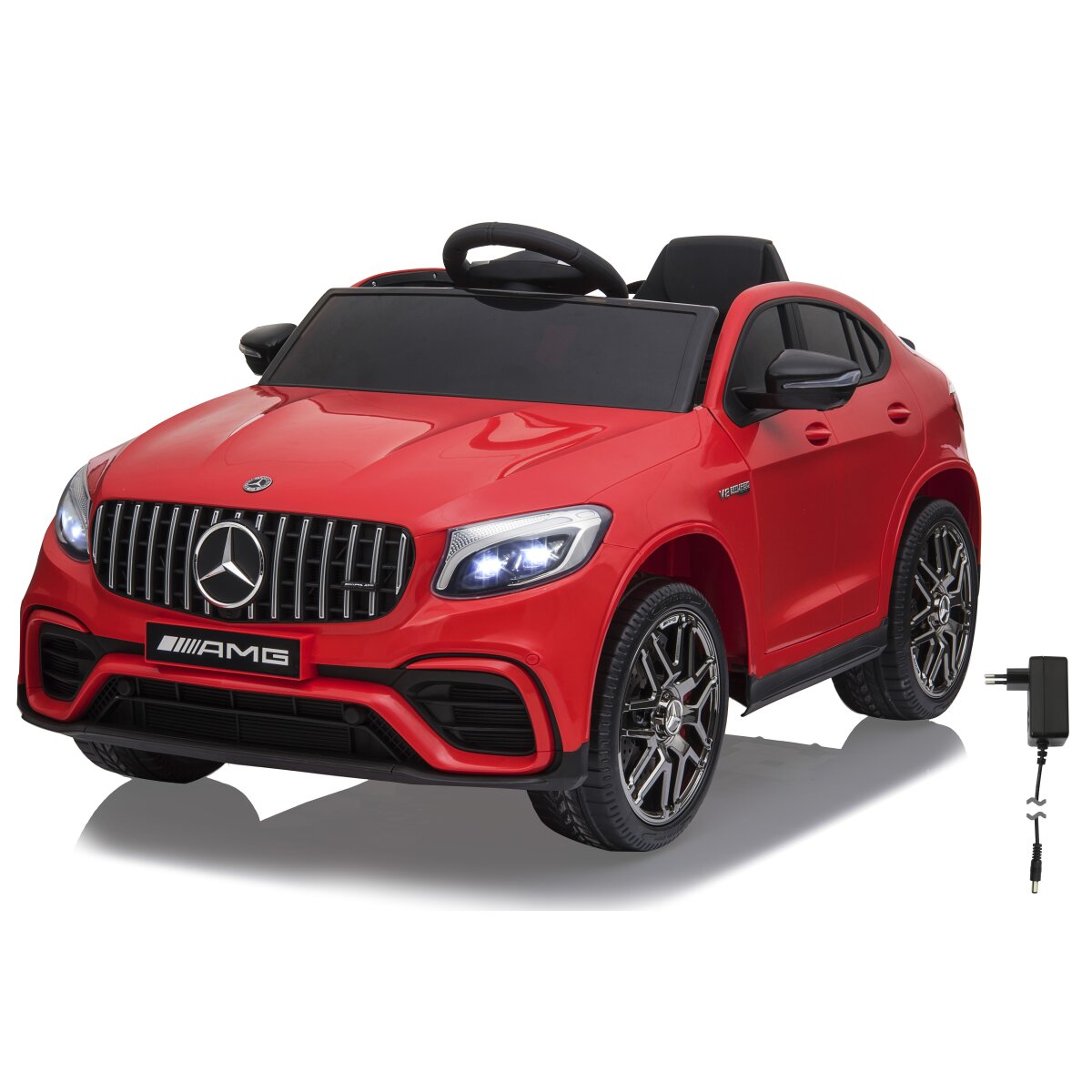 Kinderfahrzeug Mercedes-AMG GLC 63 S Coupé rot