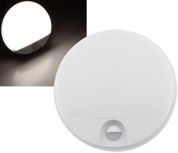 LED Wandleuchte "PAYAR" IP54, 4000K - 15W, 1570lm, 140° Bewegungsmelder