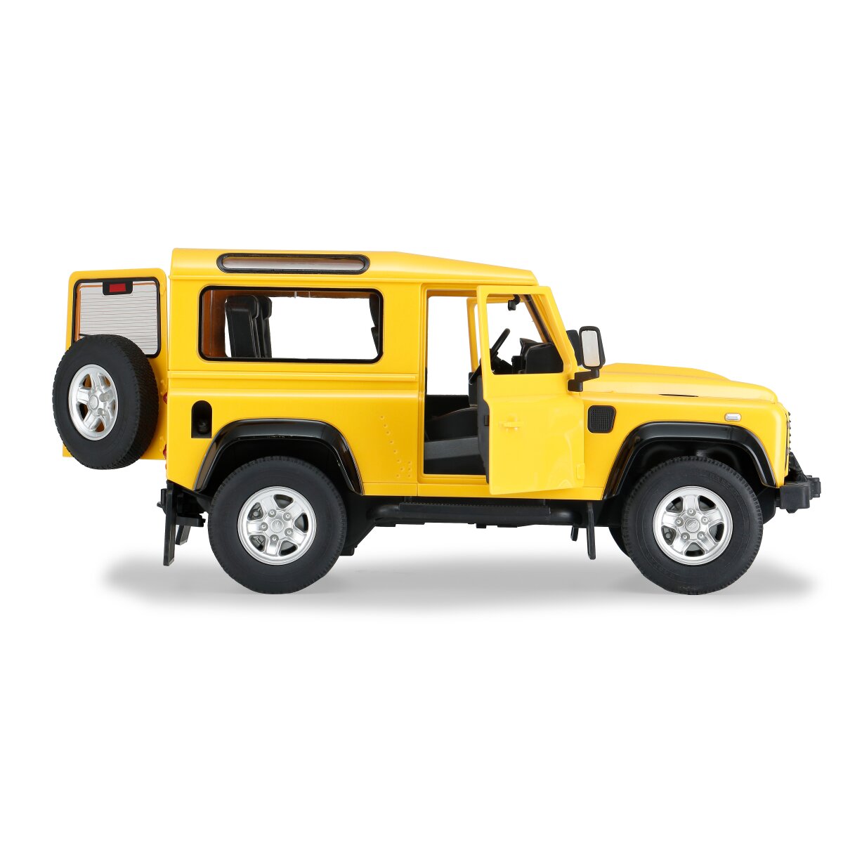 Land Rover Defender 1:14 gelb 2,4GHz Tür manuell