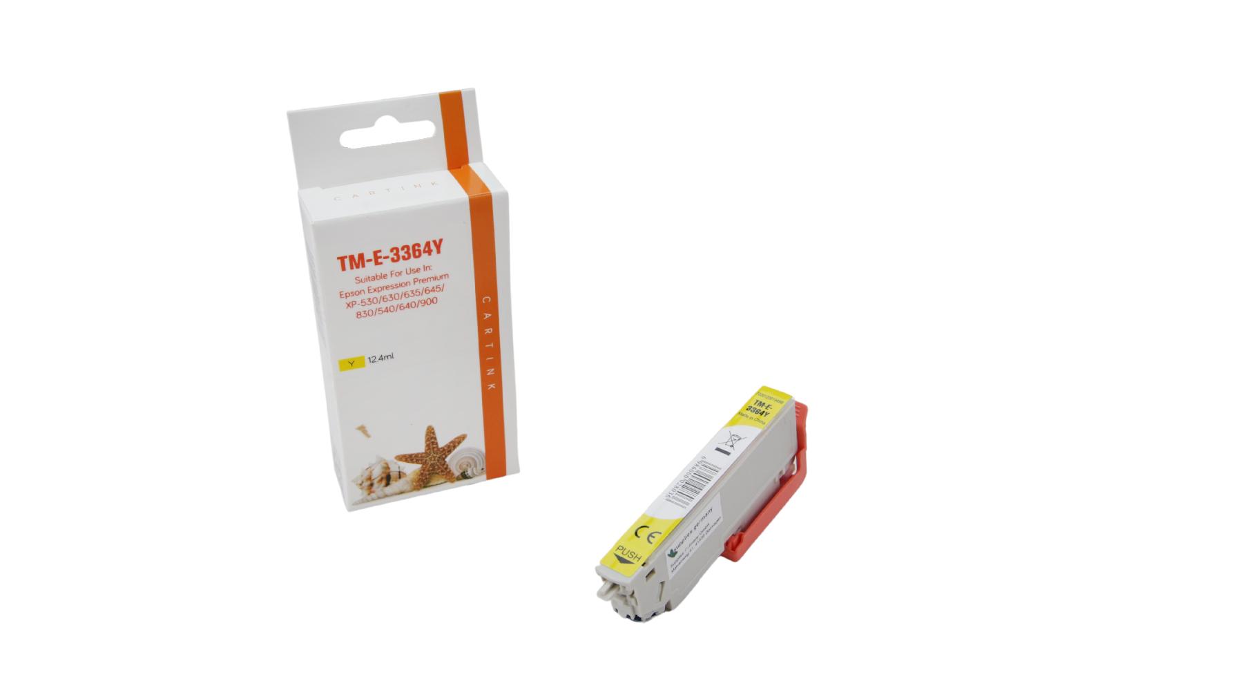 T33XLY alternativ Seestern Tinte gelb / C13T33644010 / 12,4ml