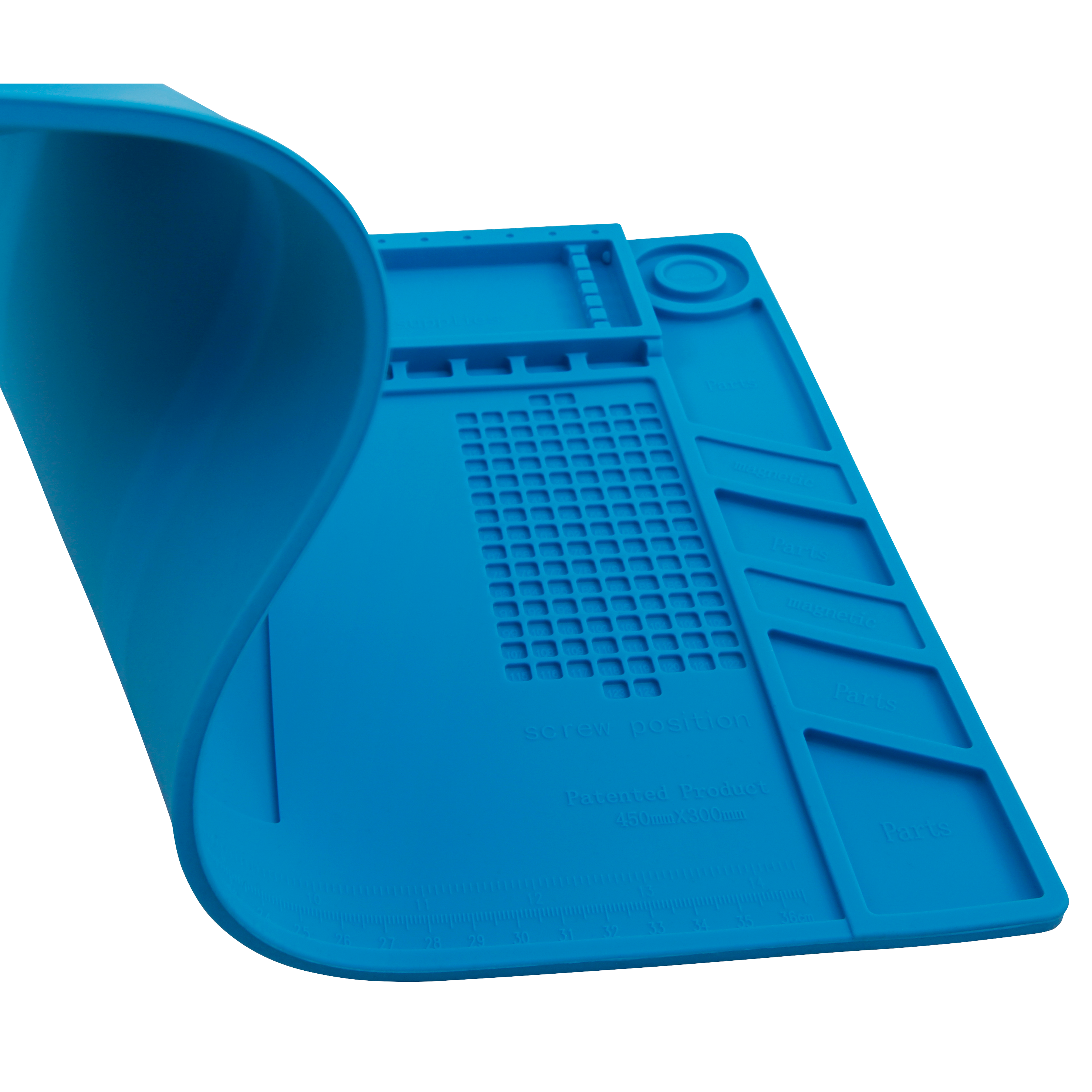 Silikon-Lötmatte McPower ''LM-16'' 45x30cm, Hitzebeständig, Antistatisch