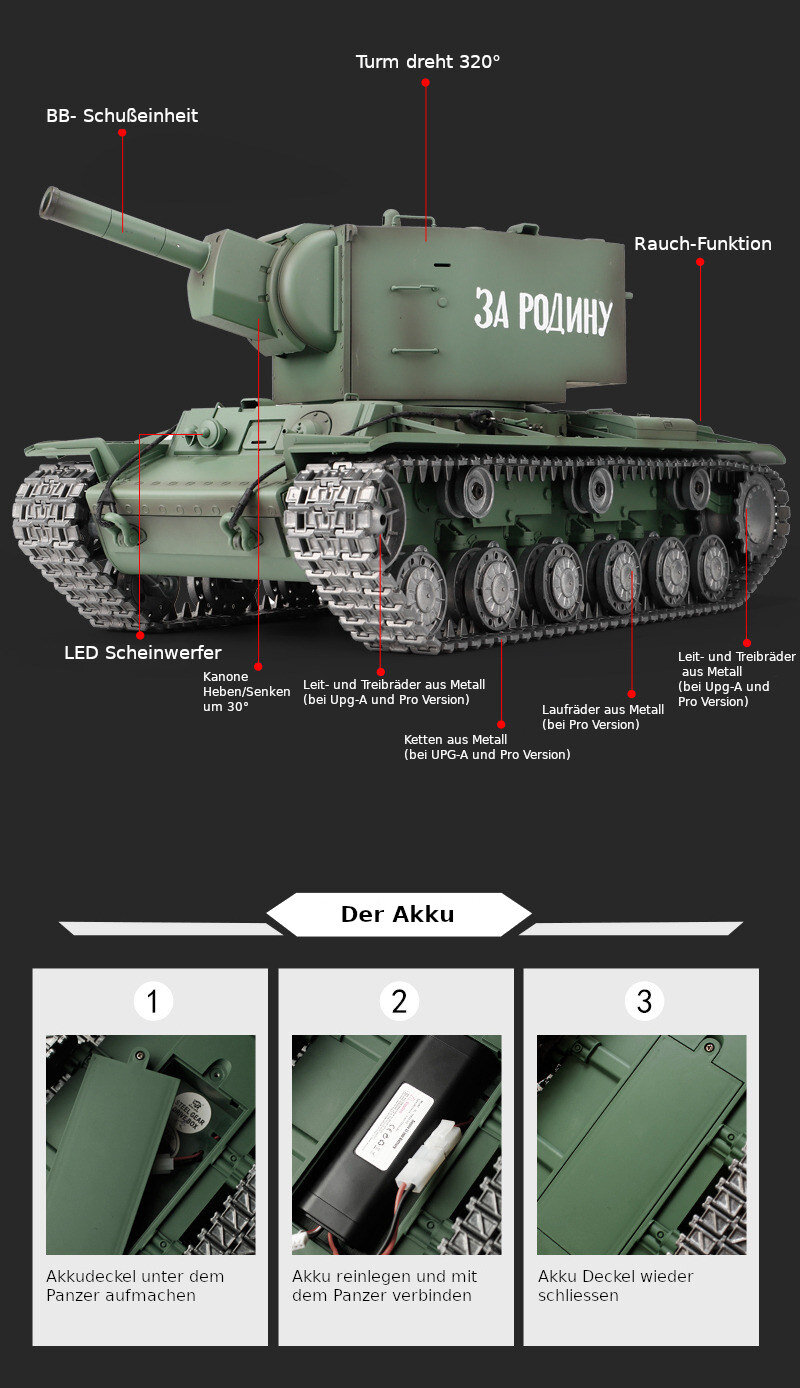 RC Panzer "KV-2"