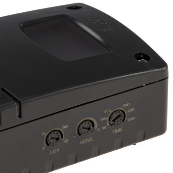 HF-Bewegungsmelder "CT-HFB 65" Aufputz / IP65, 230V, 3-Draht, 180°, Schwarz