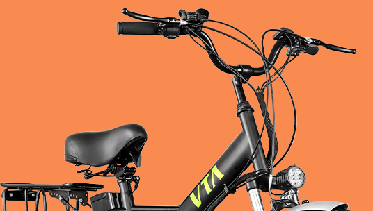 E-Bike Elektrofahrrad "Volta VB3" aus Aluminium, 36V 250W mit 10Ah Li-Ion Akku