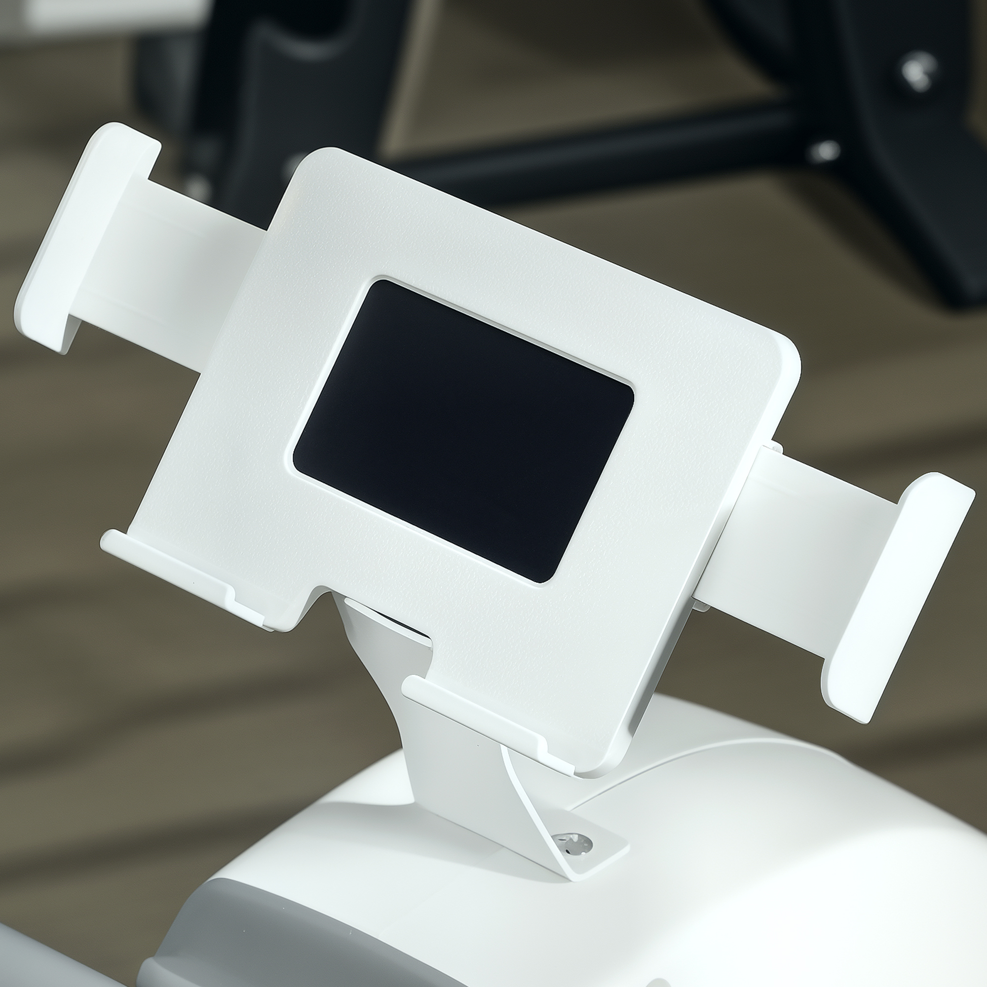 Rudergerät mit 16 einstellbaren Stufen, LCD-Monitor und Handyhalter, fürs Heimtraining, 150 kg Belastbarkeit