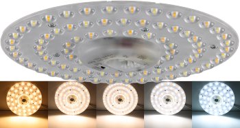 LED Umrüstmodul "UM36cct" für Leuchten / Ø 23cm, 36W, Magnethalter