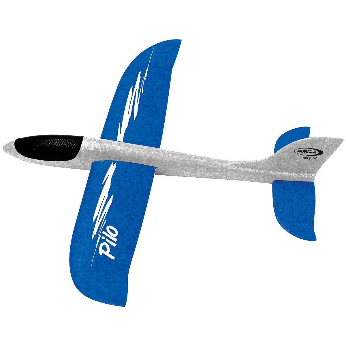 Pilo Schaumwurfgleiter-EPP Tragfläche blau Rumpf weiss