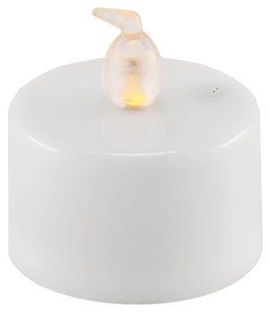 LED Teelichter, 4er Set, Luftzugsensor - zum An- und Ausblasen