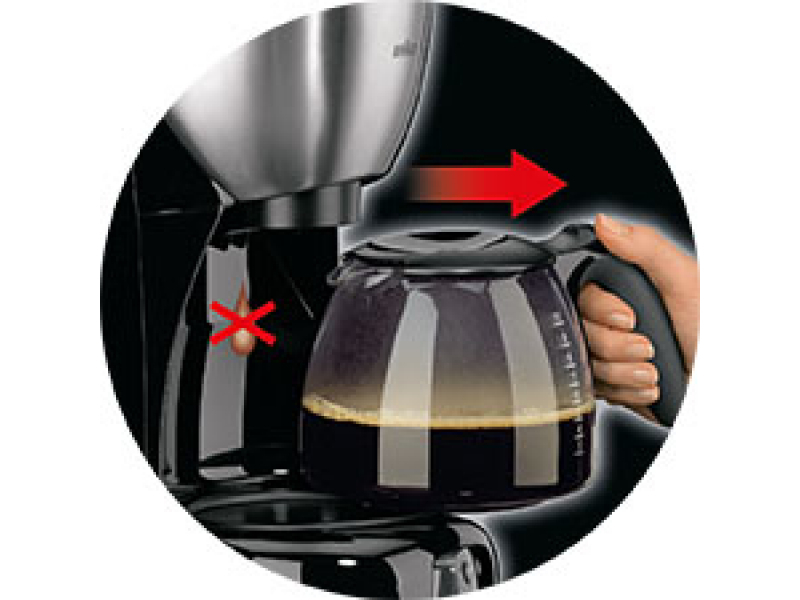 Braun KF 570 Filterkaffeemaschine 1100 W Schwarz KF570/1