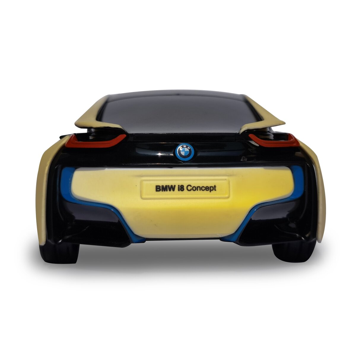 BMW I8 1:24 weiß/gelb 2,4GHz UV Photochromic Serie