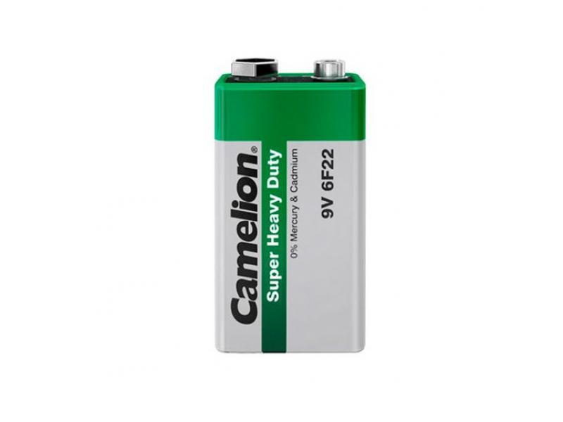 Batterie Camelion Super Heavy Duty Grün 9V Block 6F22 (1 St.)
