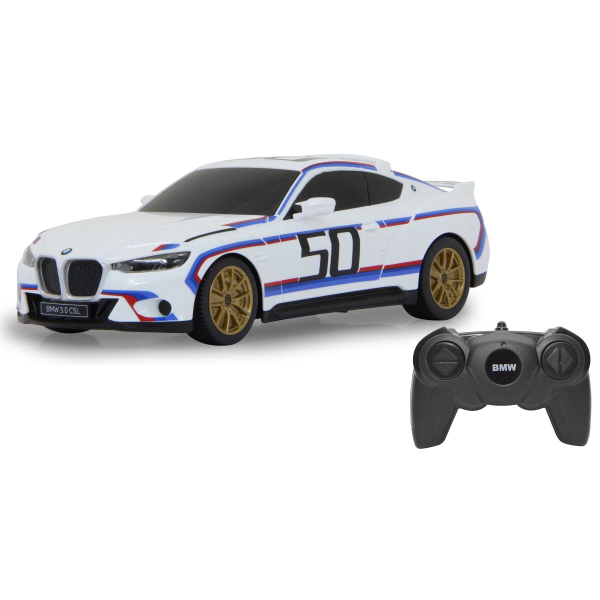 BMW 3.0 CSL 1:24 weiß 2,4GHz