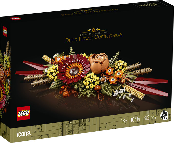 LEGO® 10314 - Icons Trockenblumengesteck (812 Teile) LEGO® 10314 - Icons Trockenblumengesteck (812 Teile)