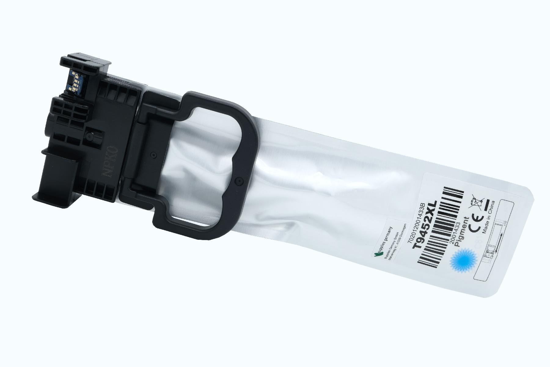 T9452XL alternativ Tinte Cyan für Epson  / C13T945240 / 66ml