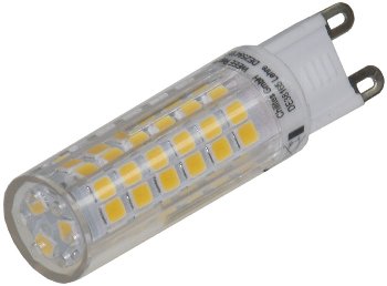 LED Stiftsockel G9, 6W, 590lm - 3000k, 330°, 230V, warmweiß