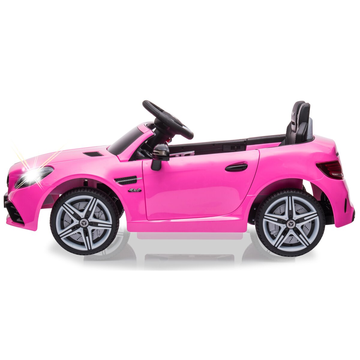 Elektro-Kinderfahrzeug Mercedes-Benz SLC pink 12V