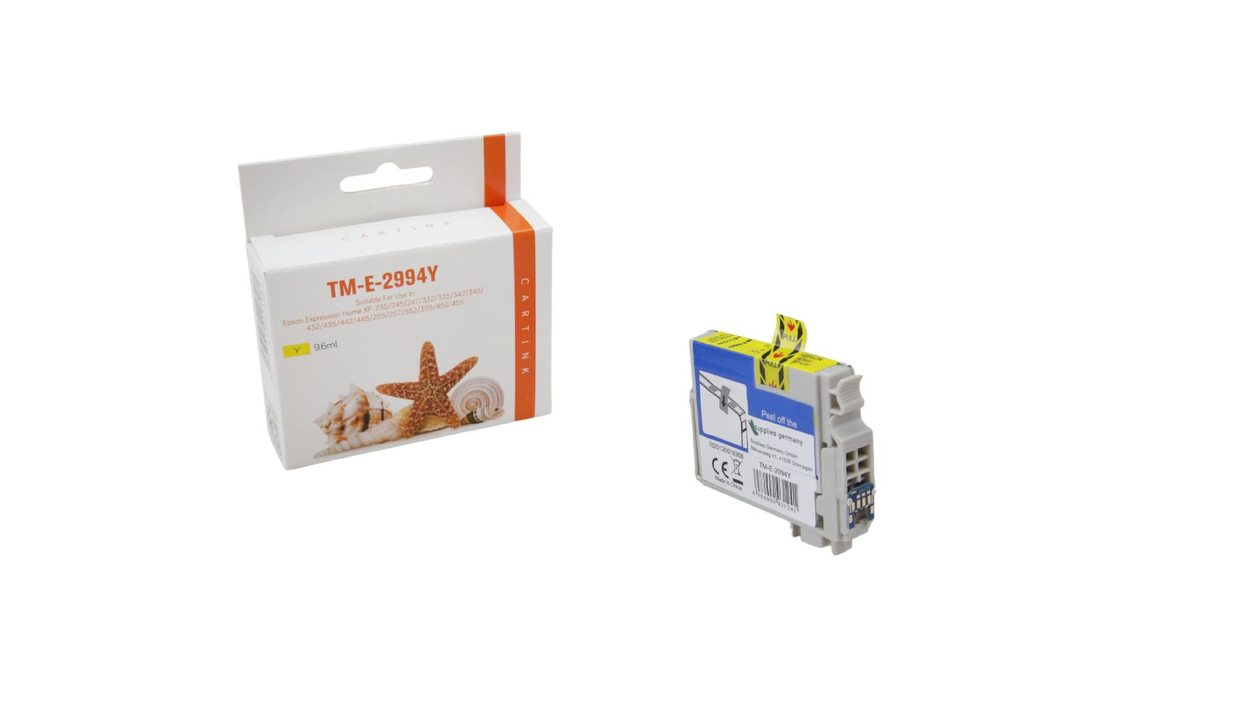 T29XLY alternativ Seestern Tinte gelb / C13T29944010 / 9,6ml
