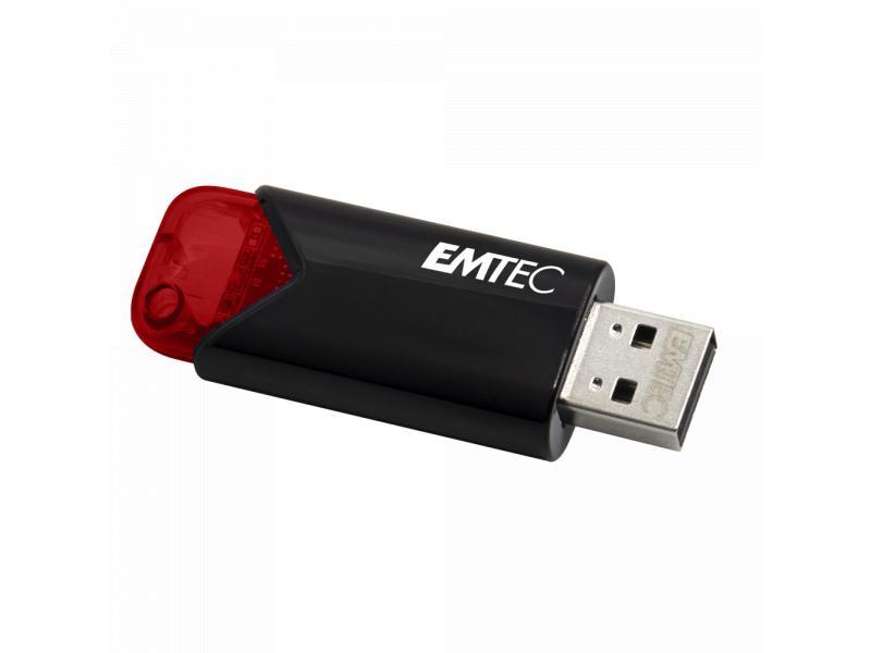 USB FlashDrive 256GB EMTEC B110 Click Easy (Rot) USB 3.2 (20MB/s)