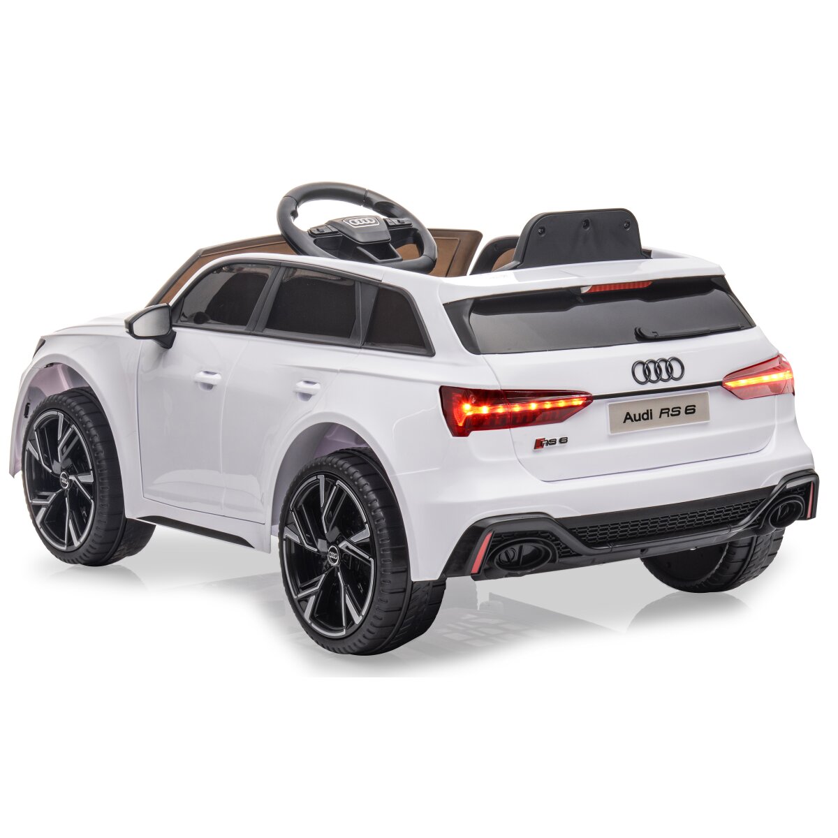 Kinderfahrzeug Audi RS 6 weiß