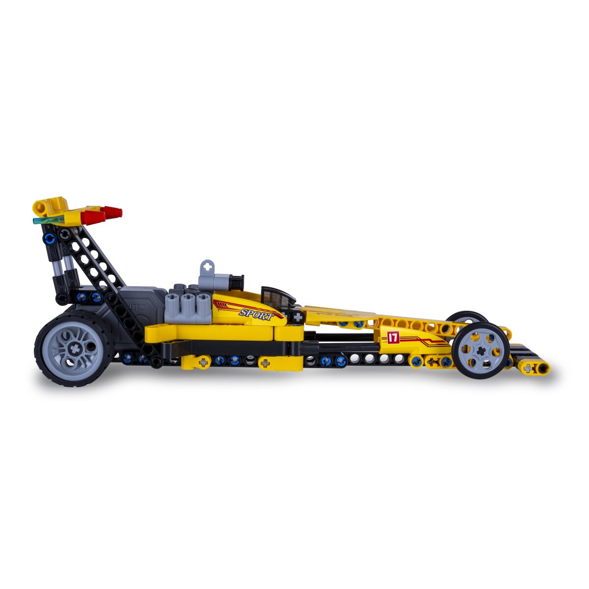 CaDA Set C52017W Drag Racing gelb Bricks