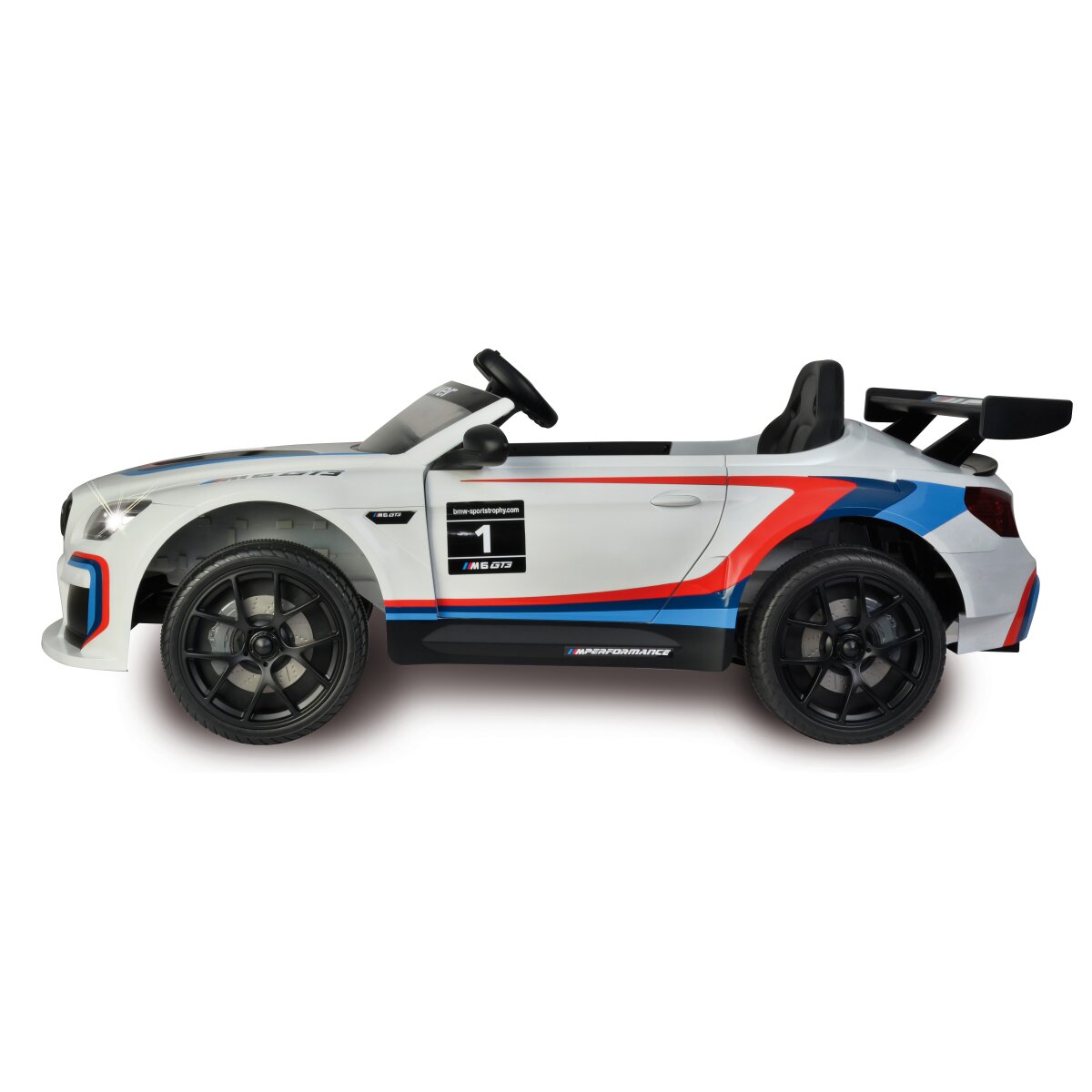 Kinderfahrzeug BMW M6 GT3 weiß