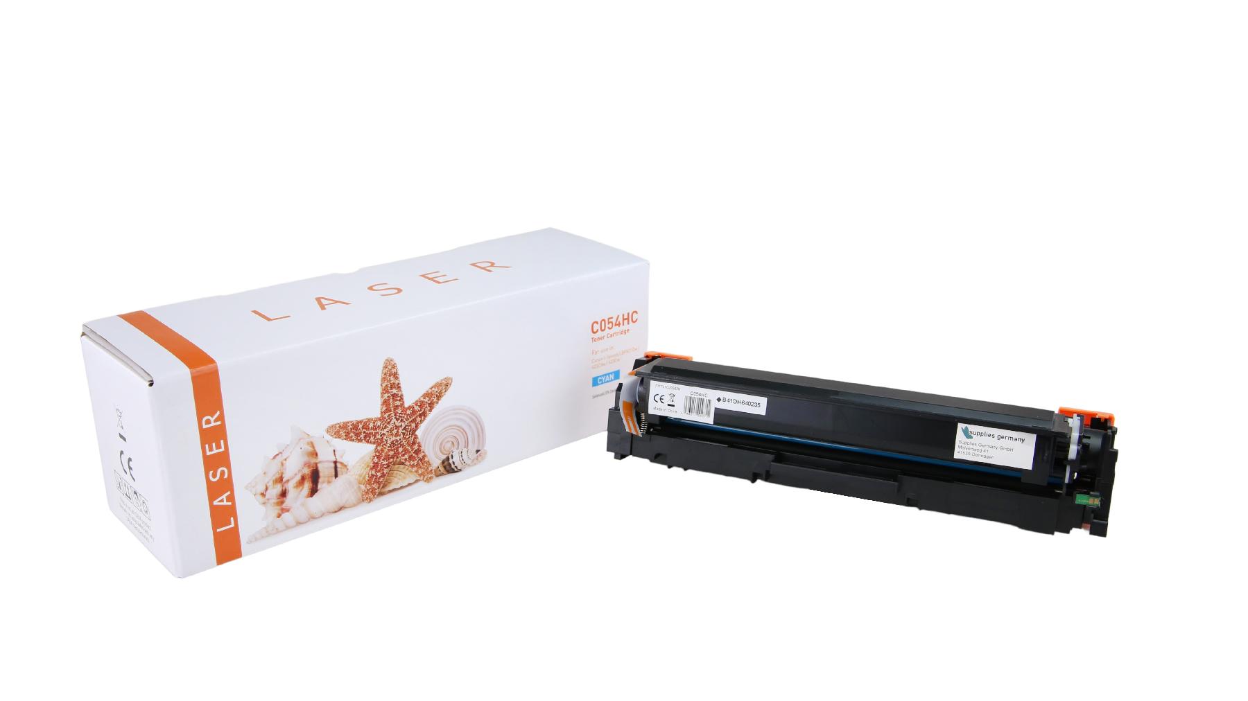 054HC alternativ Toner cyan Canon / 3027C002 / 2.300 Seiten
