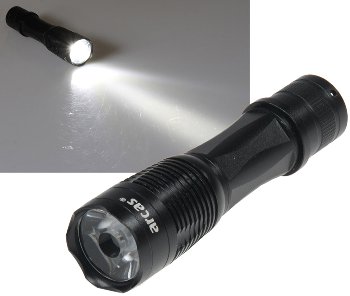 LED-Taschenlampe ARCAS 1W - 100lm, LxØ 95x25mm, inkl. Batterie