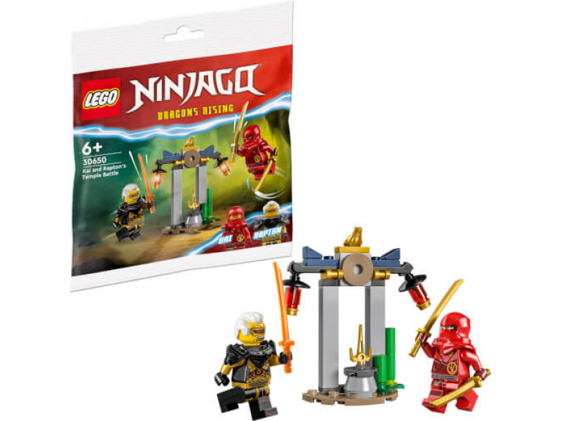 LEGO Ninjago - Kais und Raptons Duell im Tempel (30650)