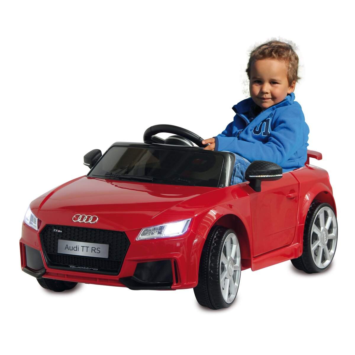 Elektro-Kinderfahrzeug Audi TT RS rot 12V