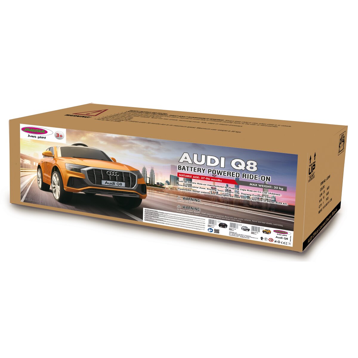 Kinderfahrzeug Audi Q8 weiß