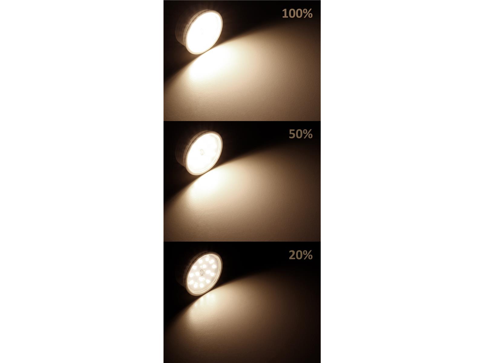 LED-Modul McShine, 7W, 570Lumen, 230V, 50x23mm, warmweiß, 3000K, step-dimmbar
