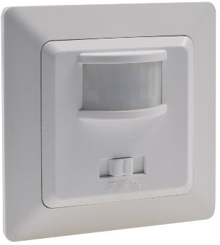 MILOS Bewegungsmelder 160°, weiß matt - LED geeignet,  250V~, Unterputz, 3-Draht