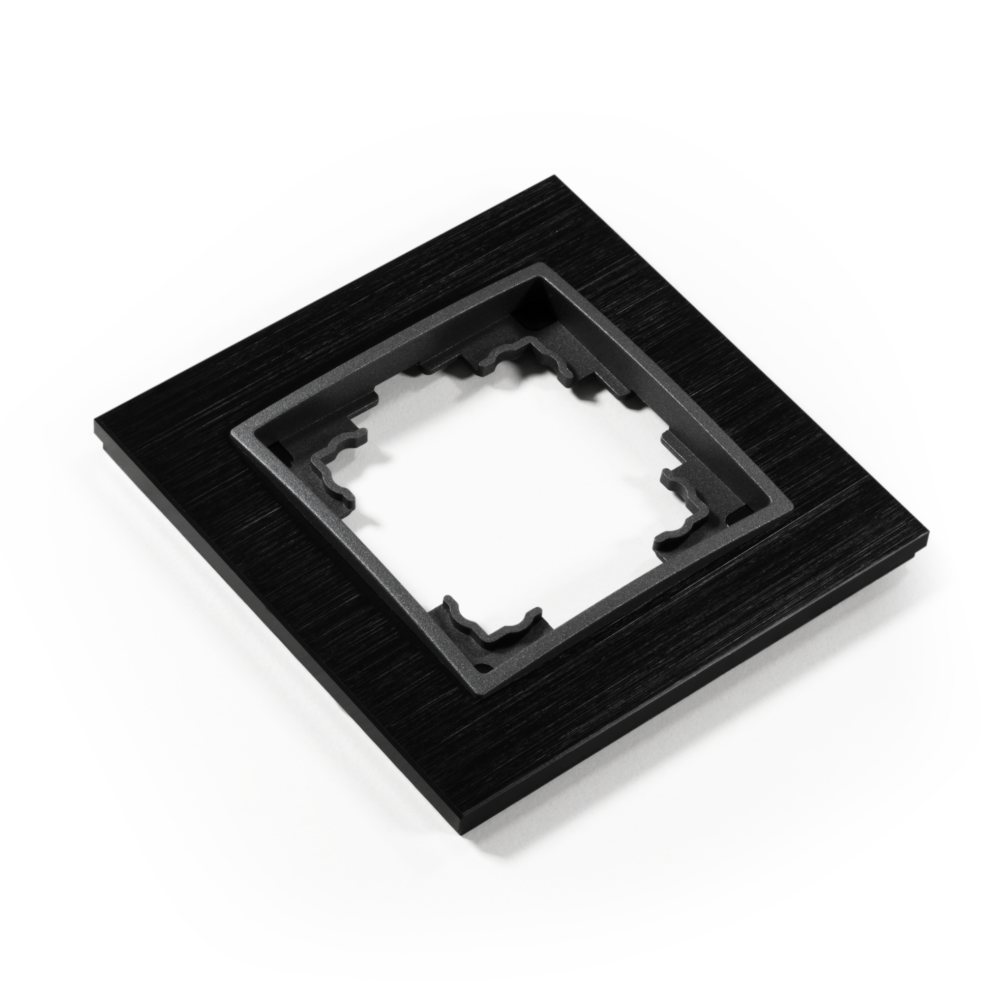Rahmen McPower ''Flair'', 1-fach, schwarzes Aluminium