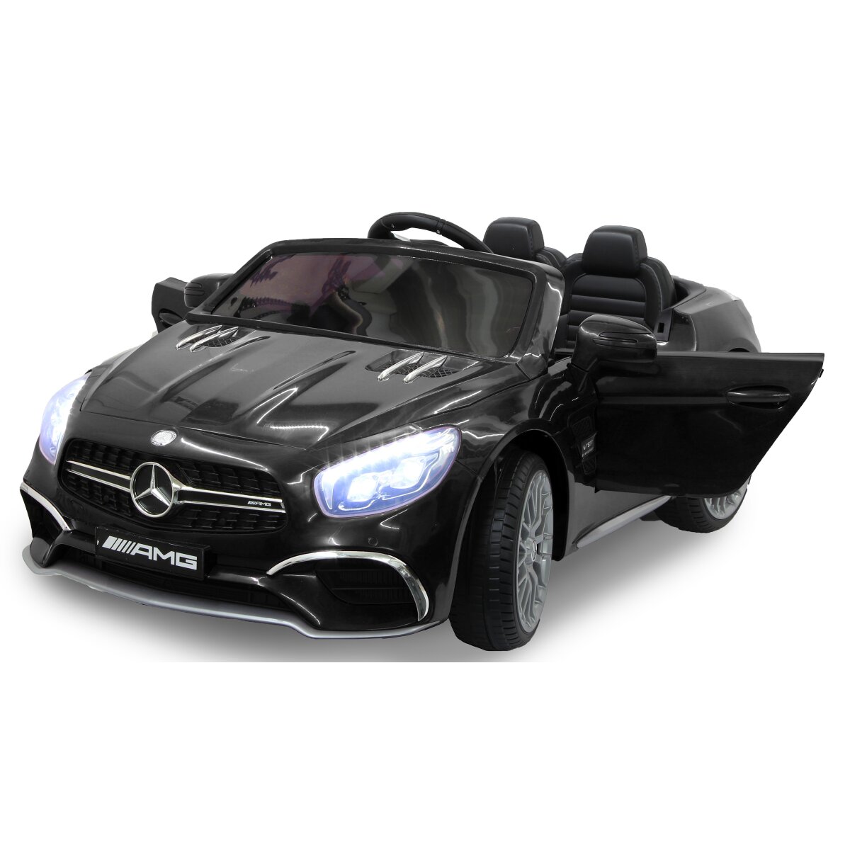 Kinderfahrzeug Mercedes-AMG SL 65 schwarz