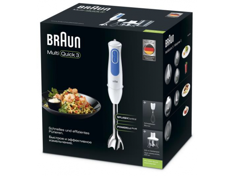 Braun Multiquick 3 MQ3035WH Handmixer MQ3035