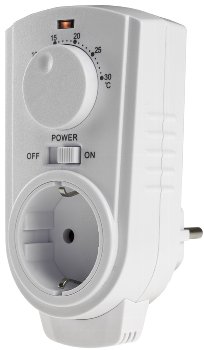 Steckdosen-Thermostat "ST-35 ana" - max. 3500W, 5-30°C, AUS/AUTO, 230V