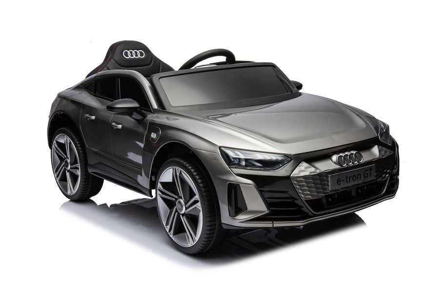 Elektro-Kinderfahrzeug Audi E-Tron GT grau