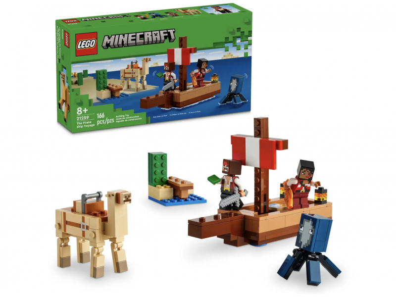 LEGO Minecraft - Die Piratenschiffreise (21259)