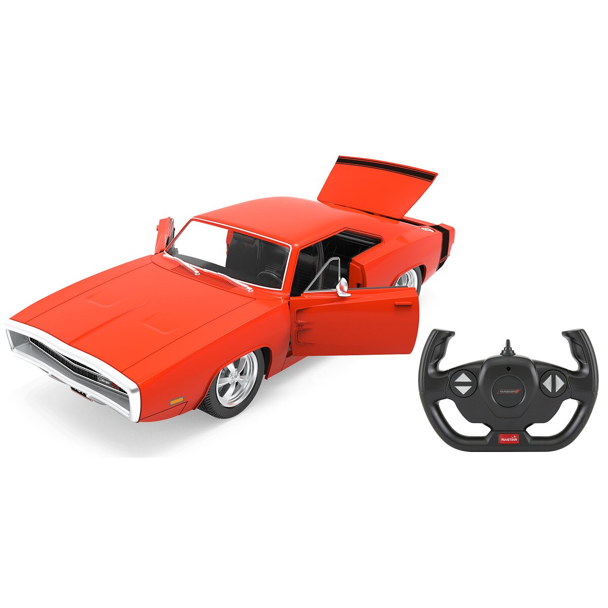 Dodge Charger R/T 1970 1:16 rot 2,4GHz Tür manuell