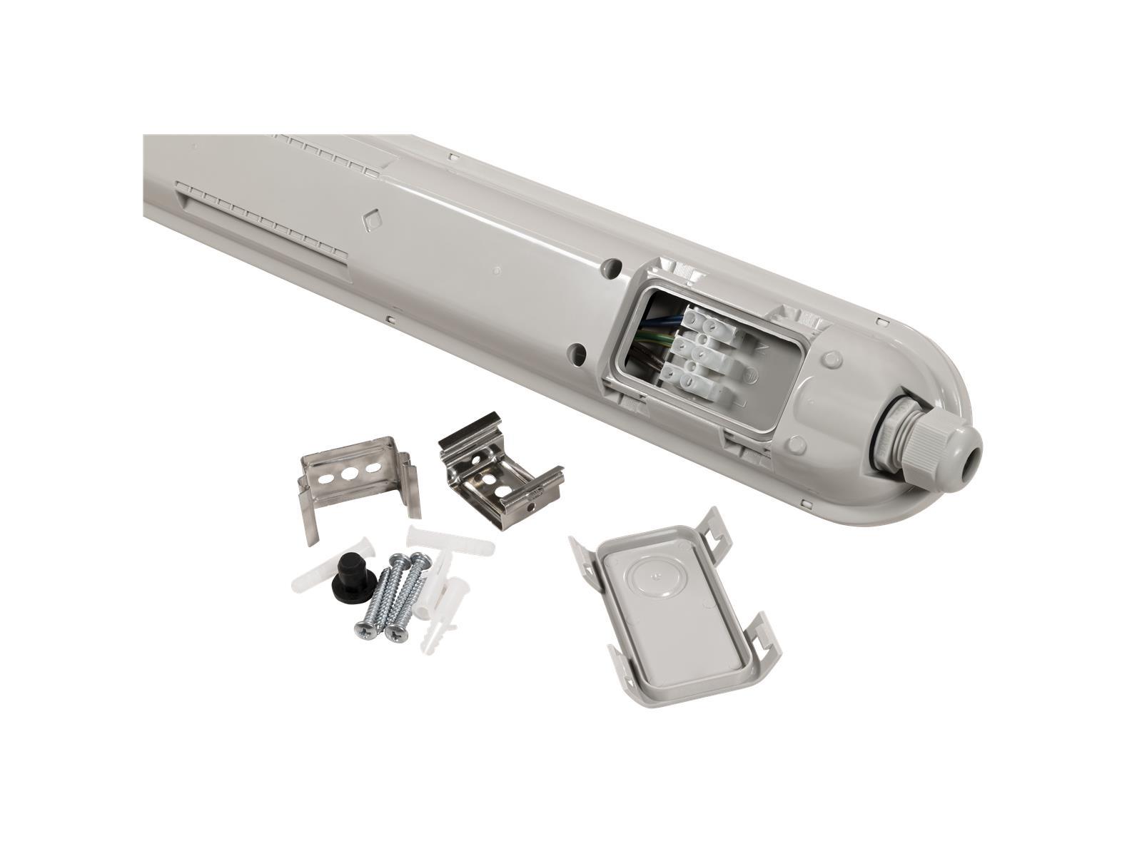 LED Feuchtraumleuchte McShine ''FL-1815'' IP65, 7.200lm, 4000K, 40W, 180lm/W