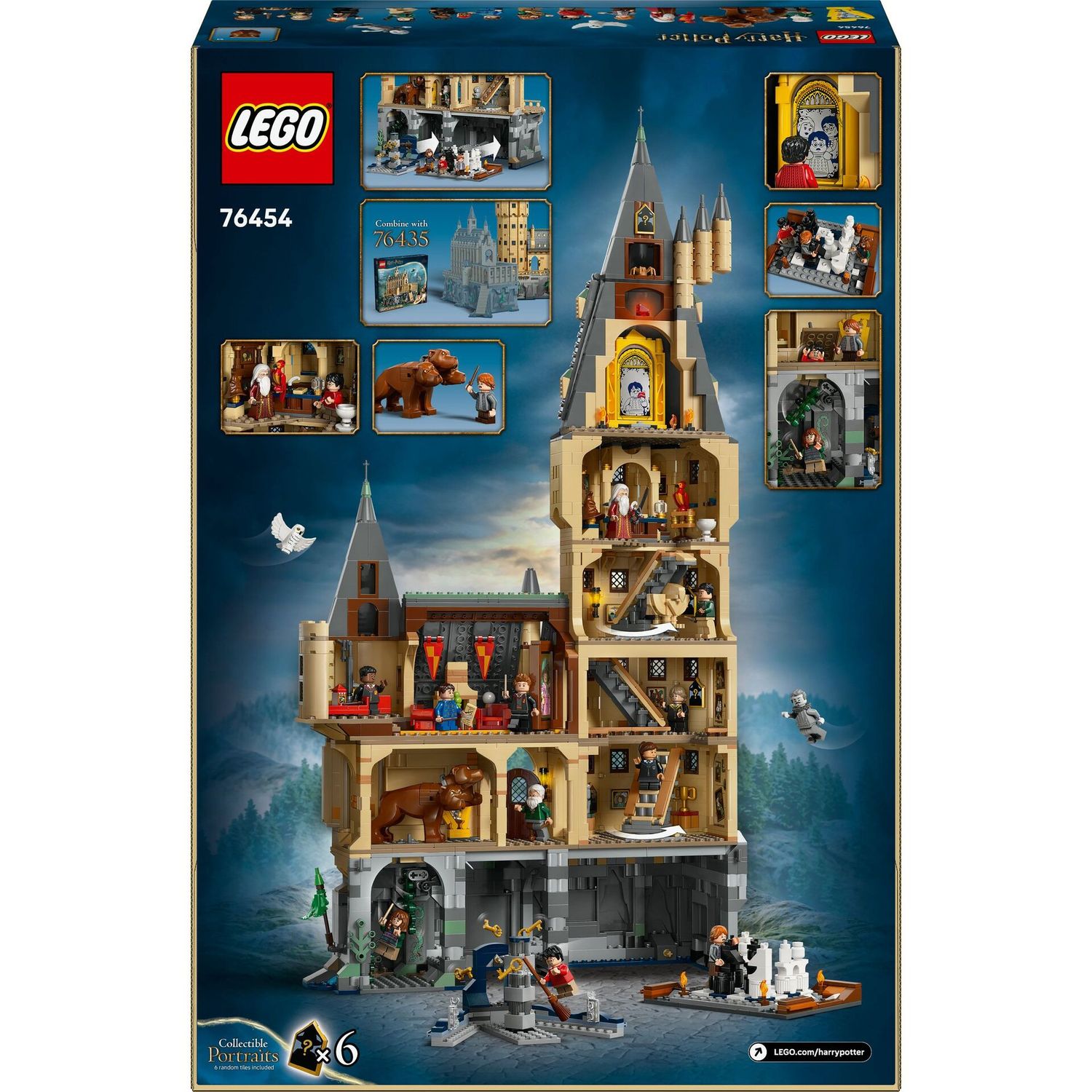 LEGO® 76454 - Harry Potter Schloss Hogwarts : Der Hauptturm (2135 Teile) LEGO® 76454 - Harry Potter Schloss Hogwarts : Der Hauptturm (2135 Teile)