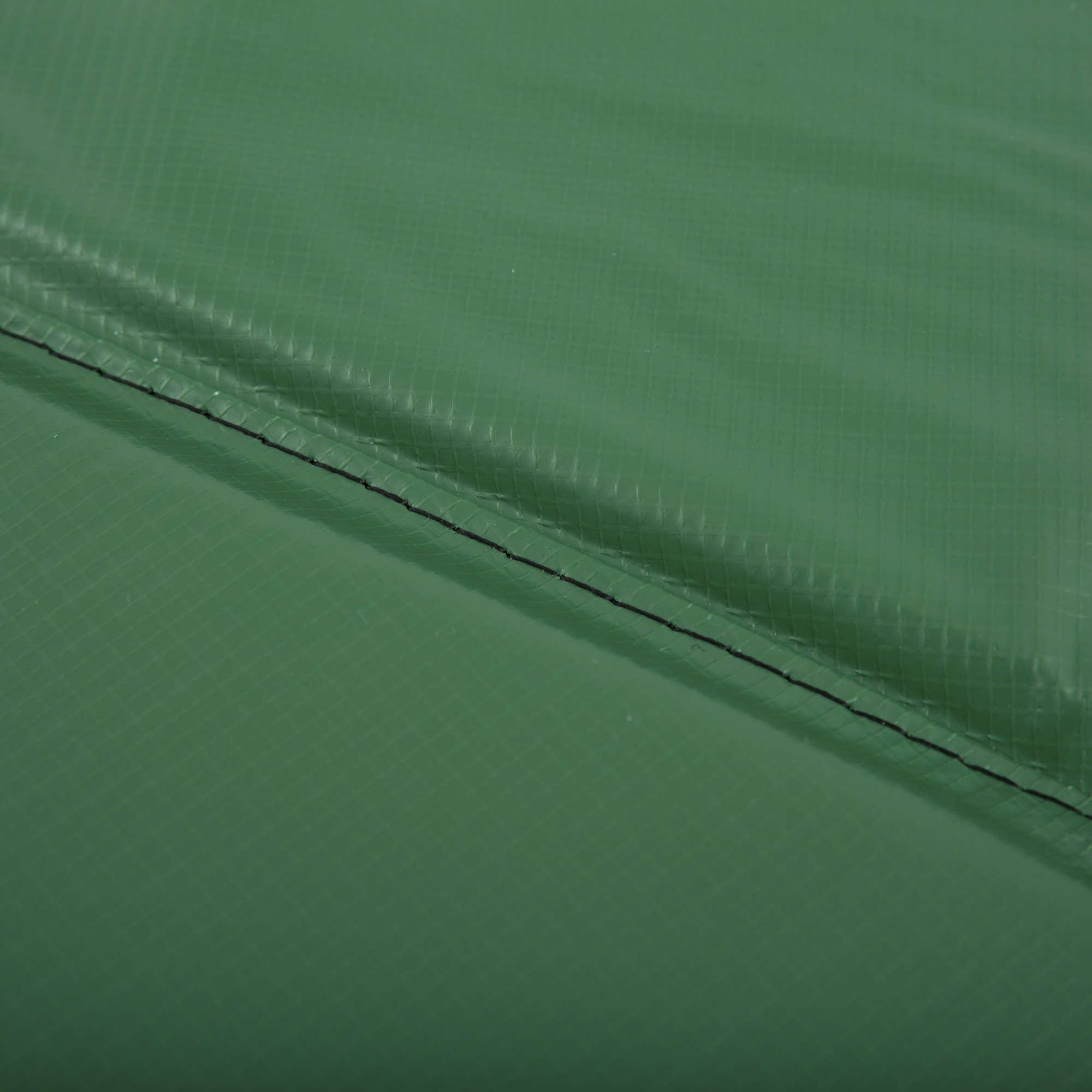 Trampolin Randabdeckung Sicherheitsnetz Wetterplane Leiter Randabdeckung: Ø 244cm Grün