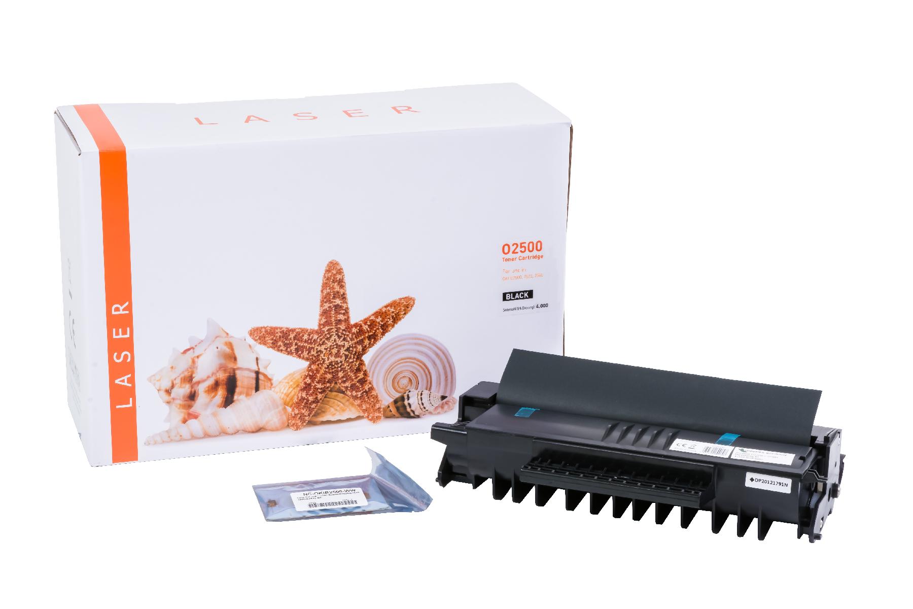 B2500 alternativ Toner black OKI / 09004391 / 4.000 Seiten